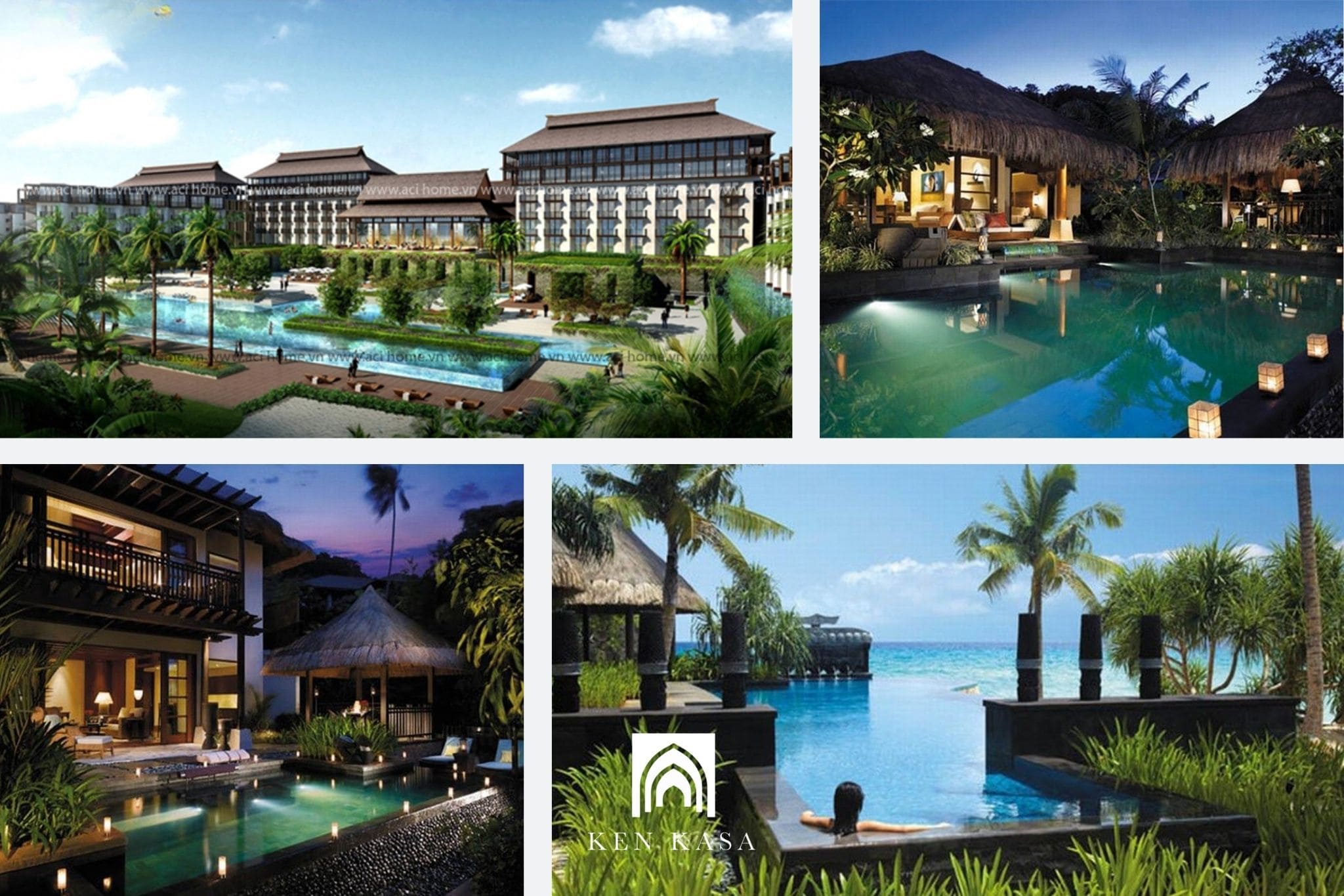 Thiết kế khách sạn 8 tầng phong cách Á Đông hiện đại 